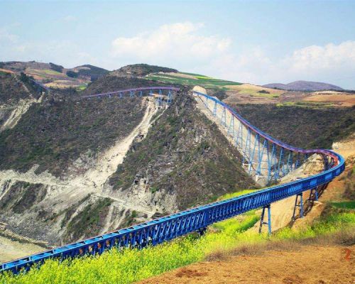 लामो दूरीको विमान टर्निङ बेल्ट कन्वेयर